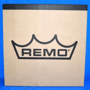 Remo Powerstroke P3 Ebony Bass Drumhead - 5" Black DynamO, 22"