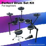 ONE Electric Drum Set with 333 Sounds and Pads