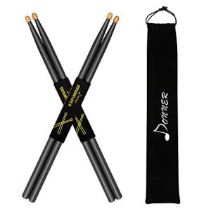 Donner 5A Maple Drumsticks with Carrying Bag - 2 Pairs