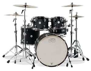 DW Design Series 4-pc Shell Pack - Satin Black
