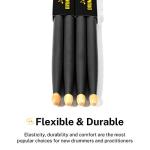 Donner 5A Maple Drumsticks with Carrying Bag - 2 Pairs