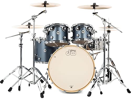 DW Design Series 4-Piece Drum Set - Blue Slate