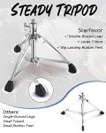 Starfavor Height Adjustable Padded Drum Throne Stool