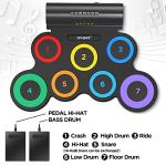 ORASANT Portable Rechargeable Electronic Drum Set