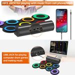 ORASANT Portable Rechargeable Electronic Drum Set