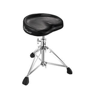 Starfavor Height Adjustable Padded Drum Throne Stool