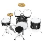 Junior Drum Set with Brass Cymbals - Starter Kit
