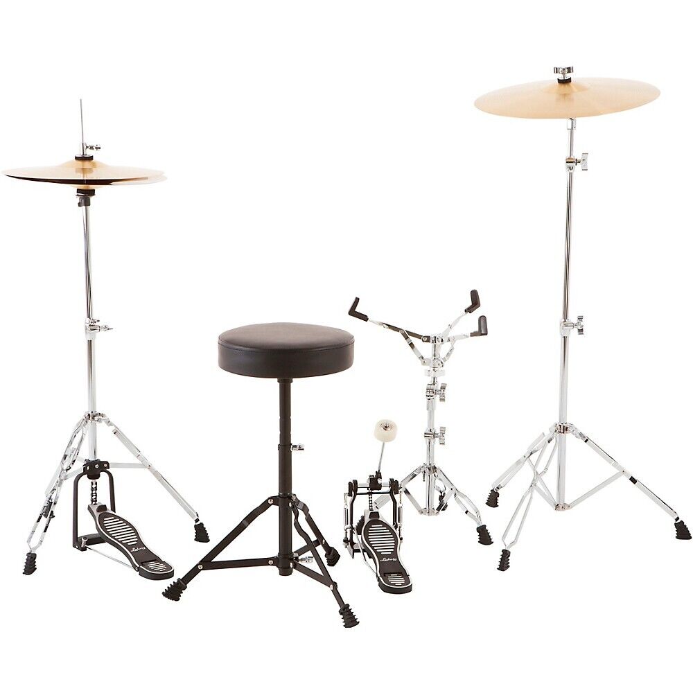 Ludwig Backbeat 5-Piece Drum Set - Black Sparkle