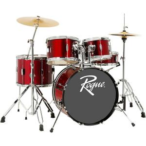 Rogue Dark Red 5-Piece Drum Set