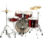 Rogue Dark Red 5-Piece Drum Set