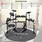 Asmuse Vertical Four-Leg Electric Drum Set
