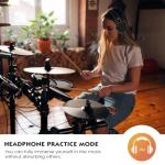 Asmuse Vertical Four-Leg Electric Drum Set