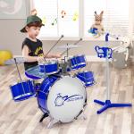 Jazz Drum Set for Toddler Kids with Keyboard