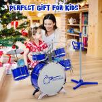 Jazz Drum Set for Toddler Kids with Keyboard