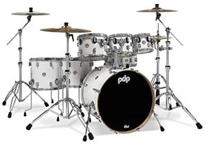 PDP 7-Piece Maple Shell Pack - Pearlescent White