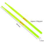 Lightweight 5A Fluorescent Nylon Drumsticks for Drumming