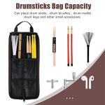 EASTROCK 3 Pair Drumsticks with Carrying Bag