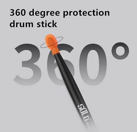 Drumsticks Grips with Drum mutes, Drumsticks Accessories for 5A drum sticks, Easy Stick Twirl, Grip or Control Clips, Good for Beginner Drummer, AUPHY