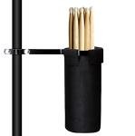 Drumstick Holder, Drum Sticks Holder for Drum Set Drum Stick Holder Screw Fixation Bag Container