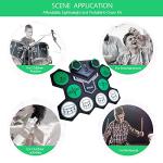 Portable 9 Pad Electronic Drum Set for Everyone