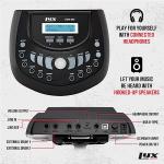 LyxJam 8-Piece Electronic Drum Kit with Mesh Heads