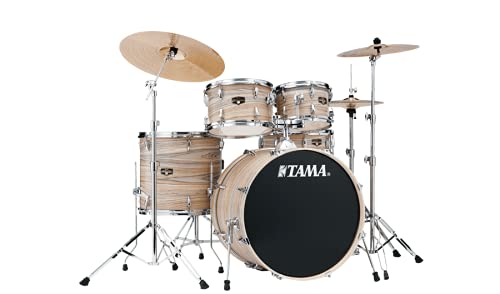 TAMA Bass Drum Front Head 22", Black w Logo (BK22BMWS)