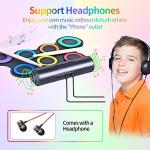 AUGLEAP Roll Up Electronic Drum Set for Kids