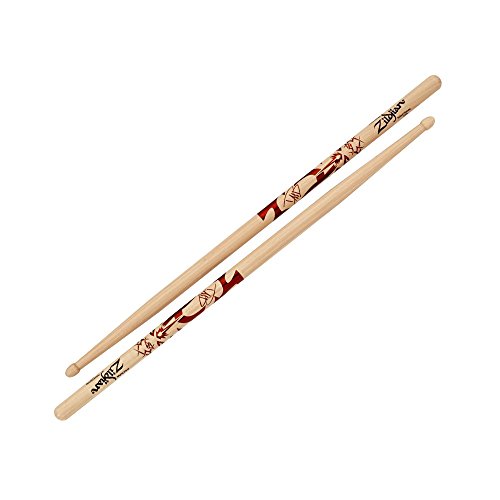 The new Dave Grohl Artist Series Drumstick model also features large dimensions, a length of 16-3/4” and diameter of .600” for extra power and reach as well as an acorn-shaped tip for sound clarity. Crafted from 100% U.S. Select Hickory, the preferred wood for drum set sticks, its overall design is especially well suited for Rock applications where power, rebound, and durability are critical. According to John Sorenson, Zildjian’s Director of Sales Planning and Drumsticks, “Dave blends his own powerful technique with the styles of the influential drummers of the past to push the limits of music. He truly embodies what it means to be a great drummer.”