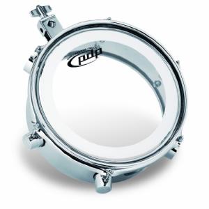 Pacific Drums by DW Mini Timbale, Chrome Plated Steel, 4X8