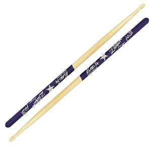 Ringo. He has inspired generations of drummers around the world. Zildjian is honored to announce its recent collaboration with the incomparable Ringo Starr to create an all new Zildjian Artist Series Drumstick. Ringo helped us design a very versatile stick with 5A type dimensions, hickory wood, an elongated oval tip, and our exclusive DIP coating in a vibrant purple. Of course, the stick is imprinted with the artist's signature and trademark star!