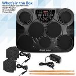 Pyle Pro Electronic Drum Set for Home Use
