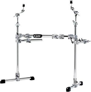 Pacific Drums by DWChrome Over Steel Main Rack with 2 Side Wings