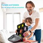 Electric Drum Set for Kids with Lights and Stand