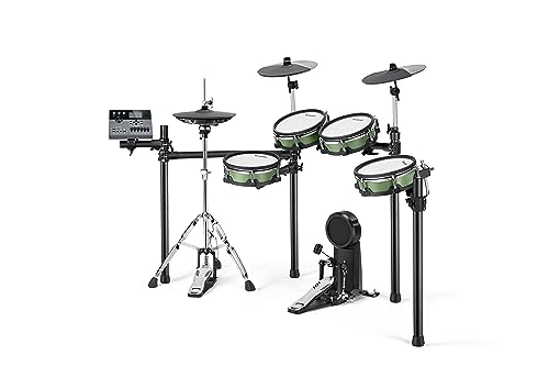 Donner DED-500 PRO Electronic Drum Set with Industry Standard Mesh Heads, Moving HiHat, and Included BD Pedal for Optimal Performance and Feel Plus USB Professional Studio Integration
