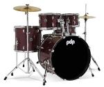 Pacific Drums Center Stage Ruby Red Drum Set