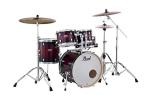 Pearl 5-Piece Drum Shell Pack in Deep Redburst