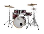 Pearl 5-Piece Drum Shell Pack in Deep Redburst