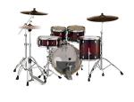 Pearl 5-Piece Drum Shell Pack in Deep Redburst
