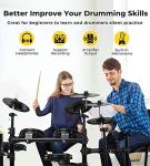 Vangoa VED-A200 8-Piece Electric Drum Set