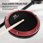 MUSTAR Electronic Drum Set with Mesh Pads