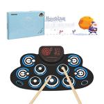 Kids Foldable Electronic Drum Set with Speakers