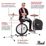 Pearl Compact Traveler 2-Piece Drum Set
