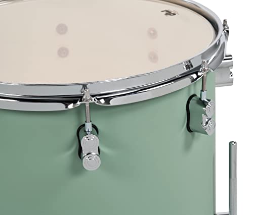 Pacific Drums & Percussion Drum Set PDP Concept Maple 7-Piece, Satin Seafoam Shell Pack (PDCM2217SF)