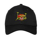 Embroidered Drum Set Baseball Cap for Music Lovers
