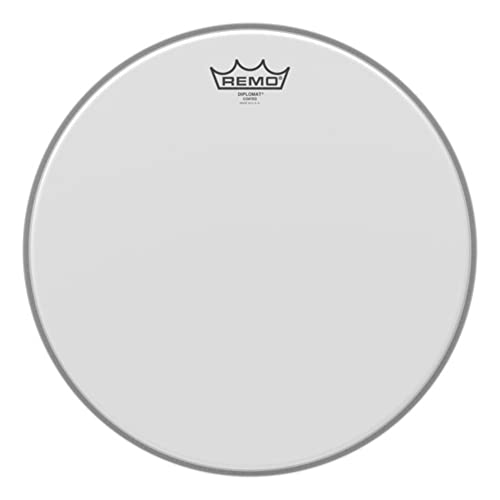 Remo BD0114-00 Coated Diplomat Drum Head - 14-Inch Grey