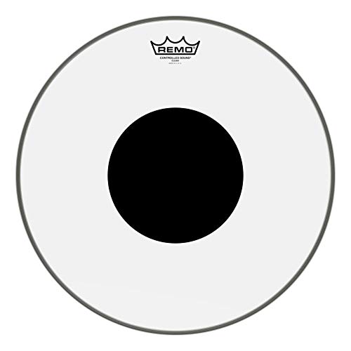 Remo Controlled Sound Clear Drum Head with Black Dot - 16 Inch