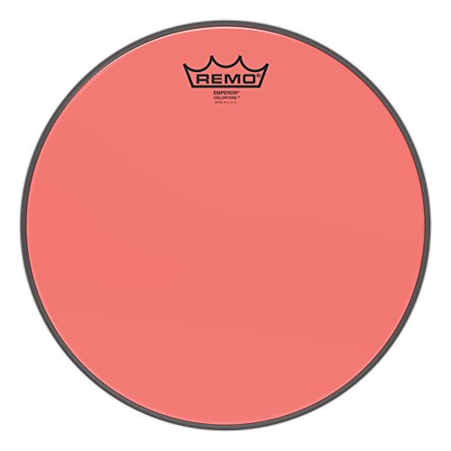 Remo Emperor Colortone Red Drumhead, 12"