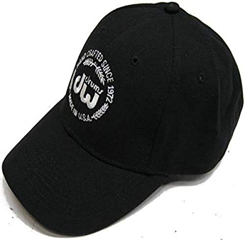 Drum Workshop, Inc. mens baseball caps, Black, Large-X-Large US