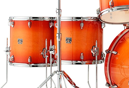 Tama Superstar Classic Custom 7-Piece Shell Pack Tangerine Lacquer Burst