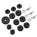 Flexzion 18-Piece Cymbal Felt Pads and Washers Set